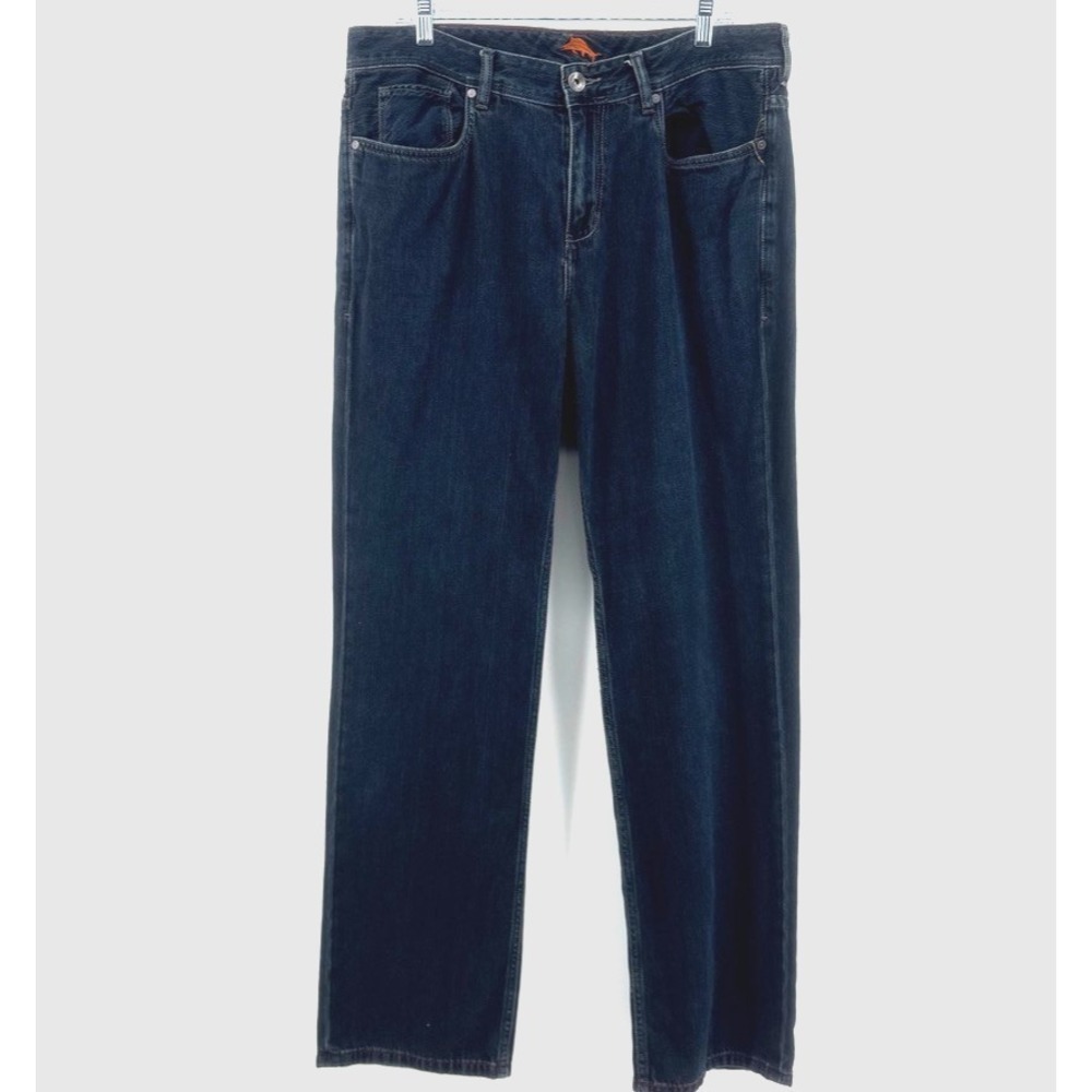 Tommy Bahama Cayman Island Relaxed Fit Jeans Mens 36x32 Dark Wash